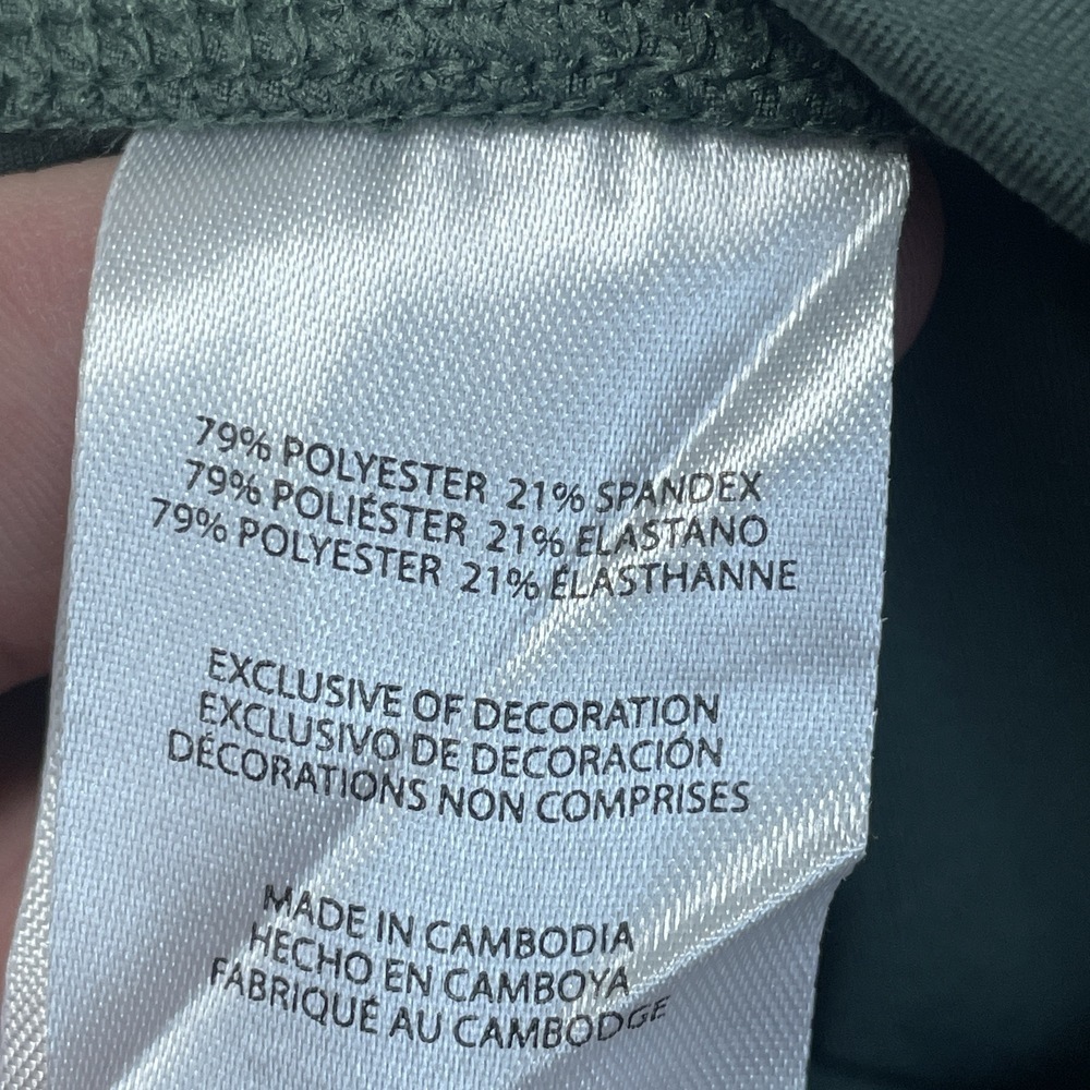 GapFit Women's L Flare Legging Green Polyester Blend e0623 - Picture 5 of 7